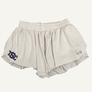 Nfinity TSC White Double Layer Cheerleading Shorts Youth Large Girls Athletic